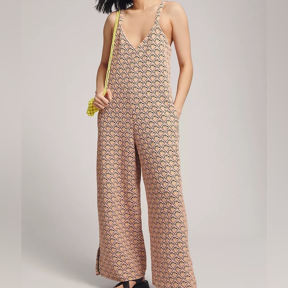 Anthropologie dRA Waistless Jumpsuit Size Medium